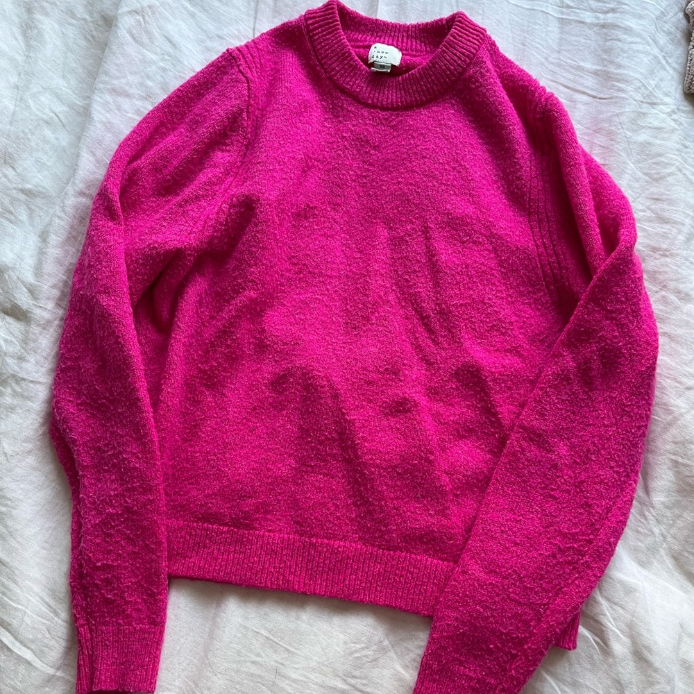 Hot Pink Crewneck